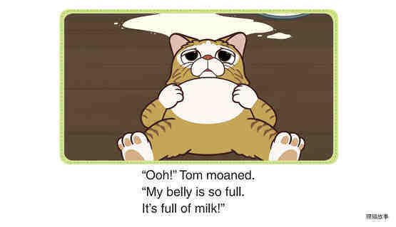 Tom Kitten Drinks Milk -A Full Belly绘本故事第2页