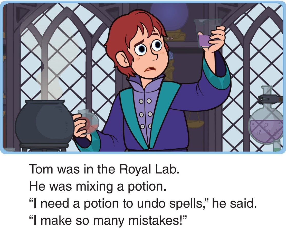 A Spell for Princess Mary绘本故事第3页