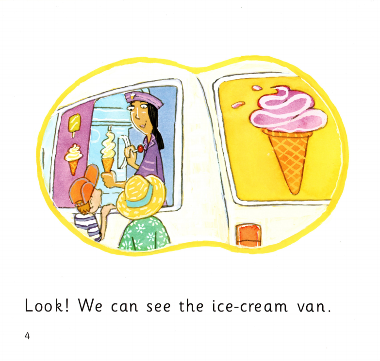 The Beach绘本故事第4页