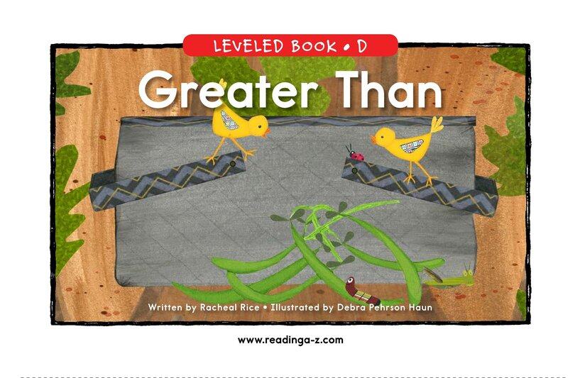 Greater Than绘本故事第2页