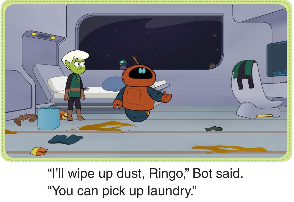 Cleaning绘本故事第3页