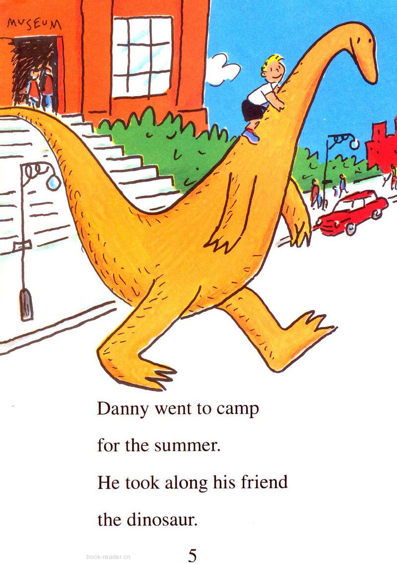 Danny and the Dinosaur go to camp绘本故事第3页