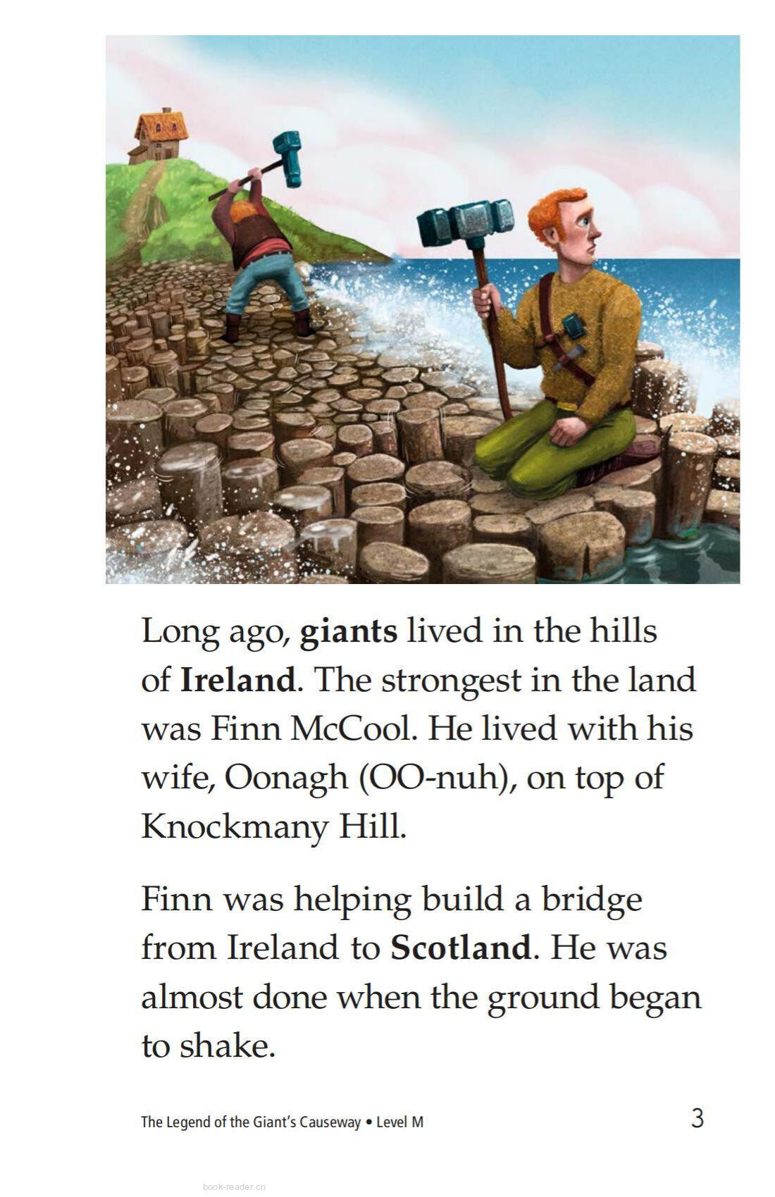 The Legend of the Giant's Causeway绘本故事第3页