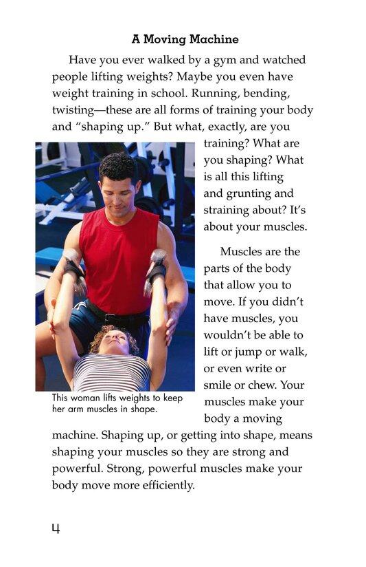 Get Moving! All About Muscles绘本故事第3页