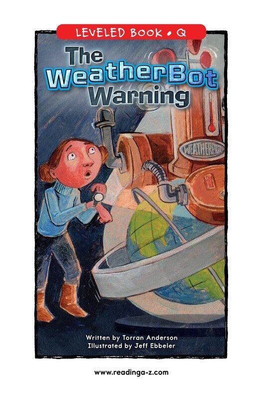 The WeatherBot Warning绘本故事第2页