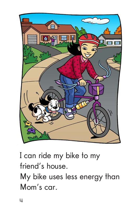 Using Less Energy绘本故事第4页