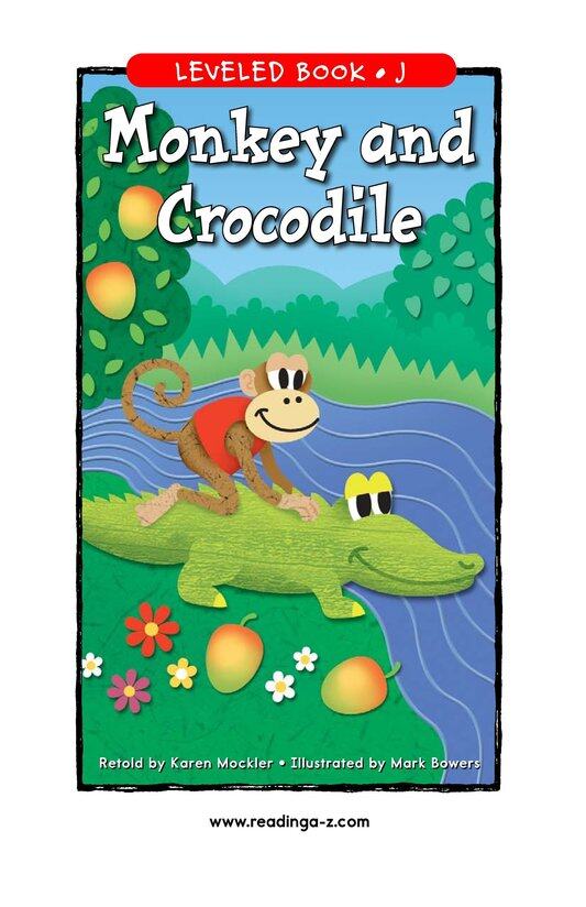 Monkey and Crocodile绘本故事第2页