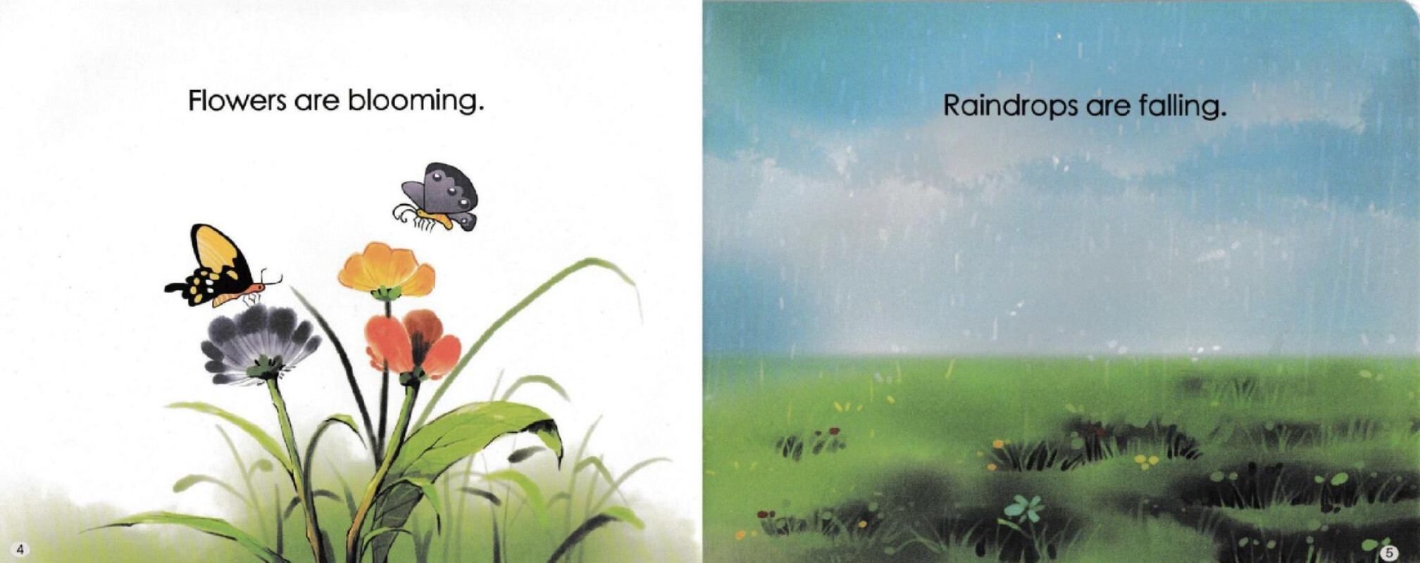 Four seasons绘本故事第4页