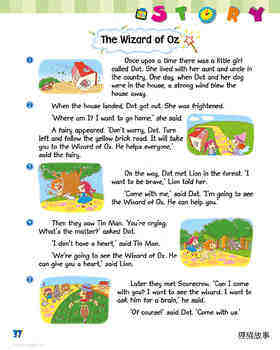 Story time The Wizard of Oz绘本故事第3页