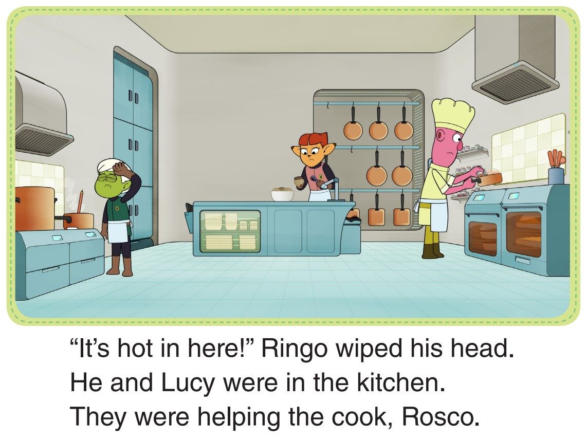 Kitchen Help绘本故事第3页