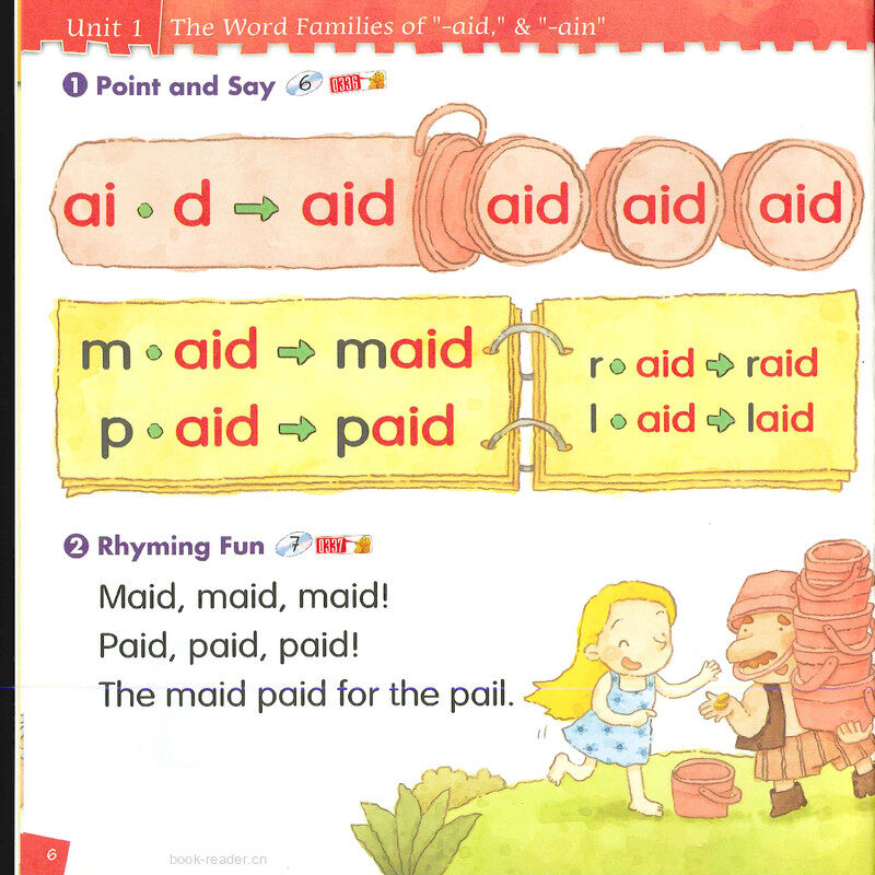 1 The Vowel Pair 'ai'绘本故事第5页