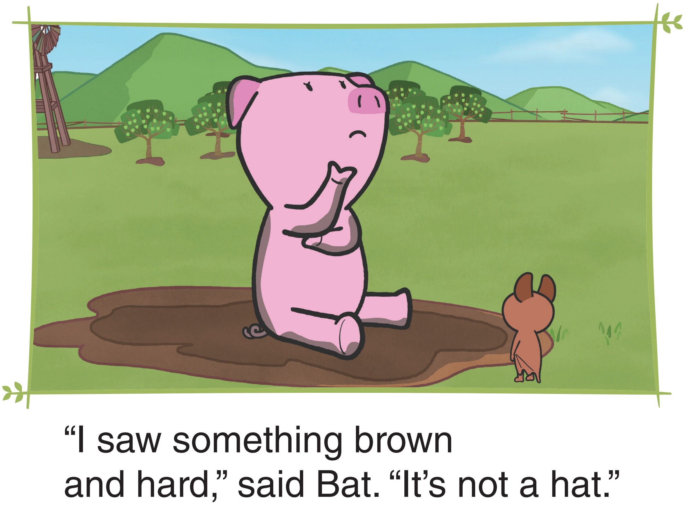 Something Brown绘本故事第5页