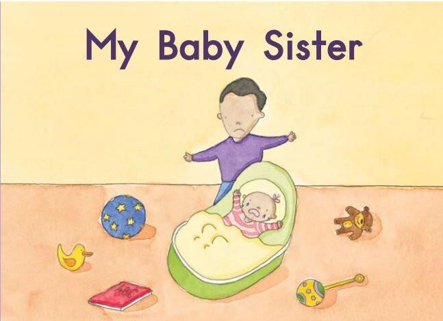 My baby sister绘本故事第2页