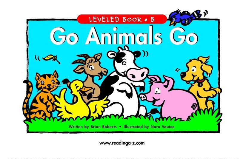 Go Animals Go绘本故事第2页