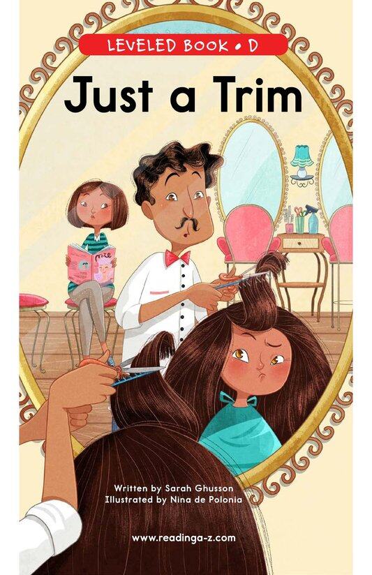 Just a Trim绘本故事第2页