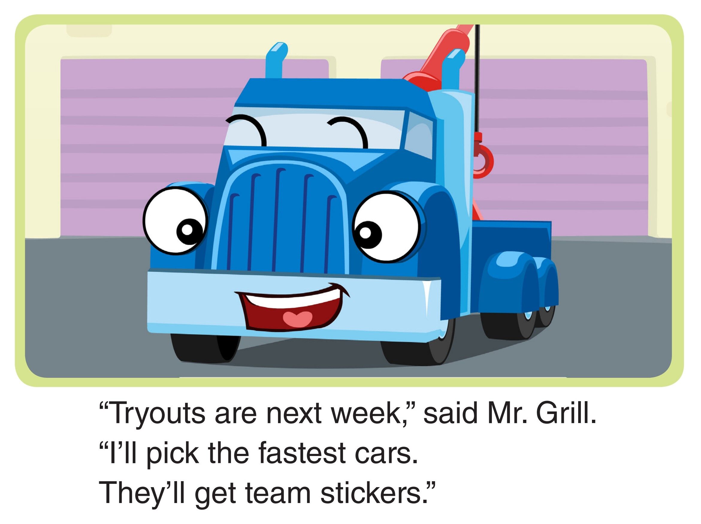 The Racing Team绘本故事第4页