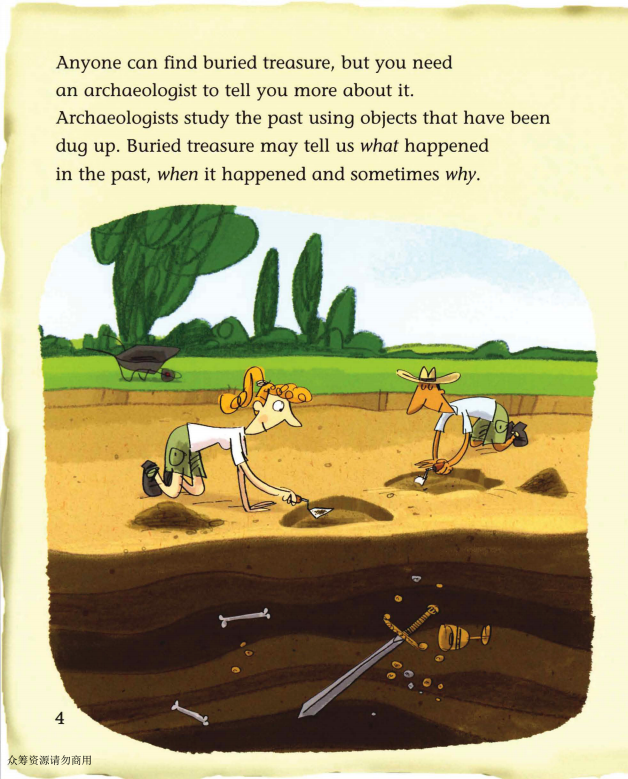 Buried Treasure绘本故事第5页