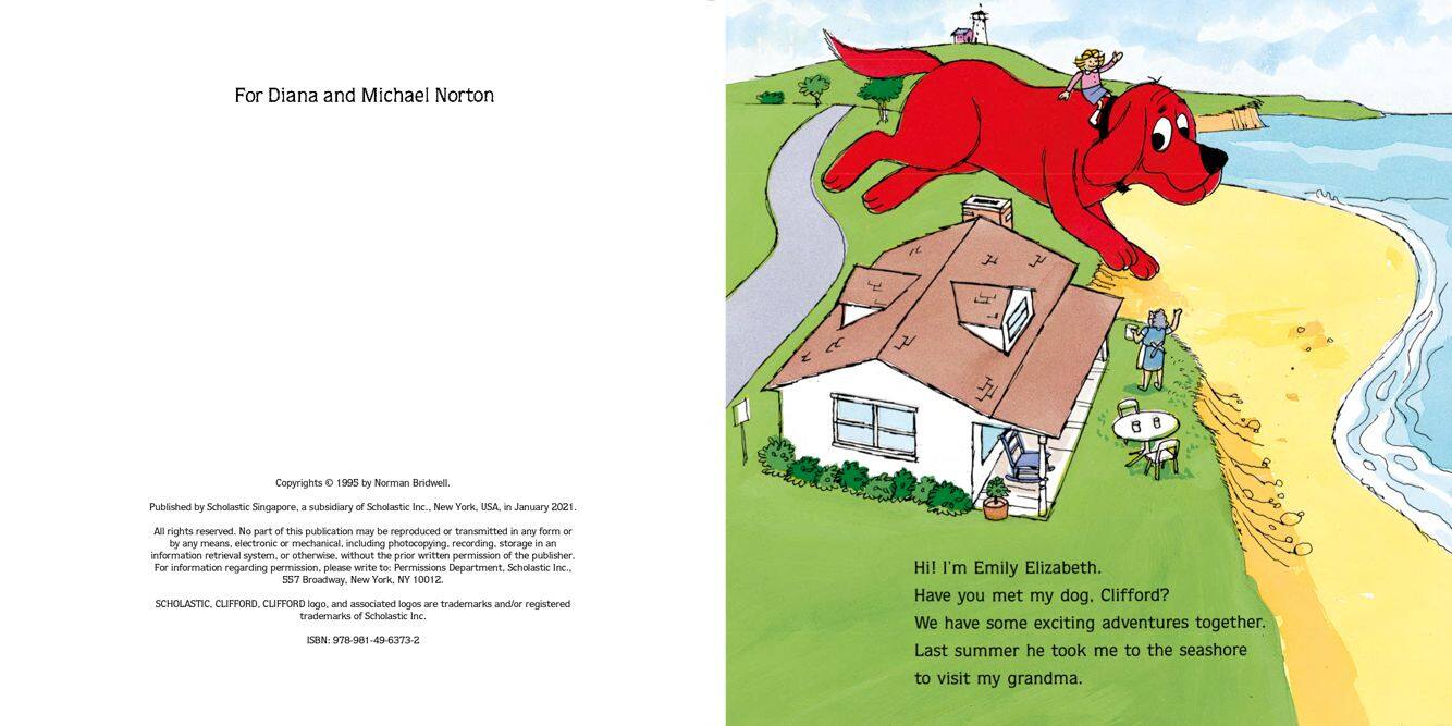 Clifford and The Big Storm绘本故事第3页