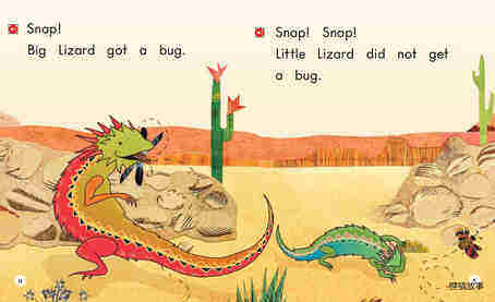 Big Lizard,Little Lizard绘本故事第4页