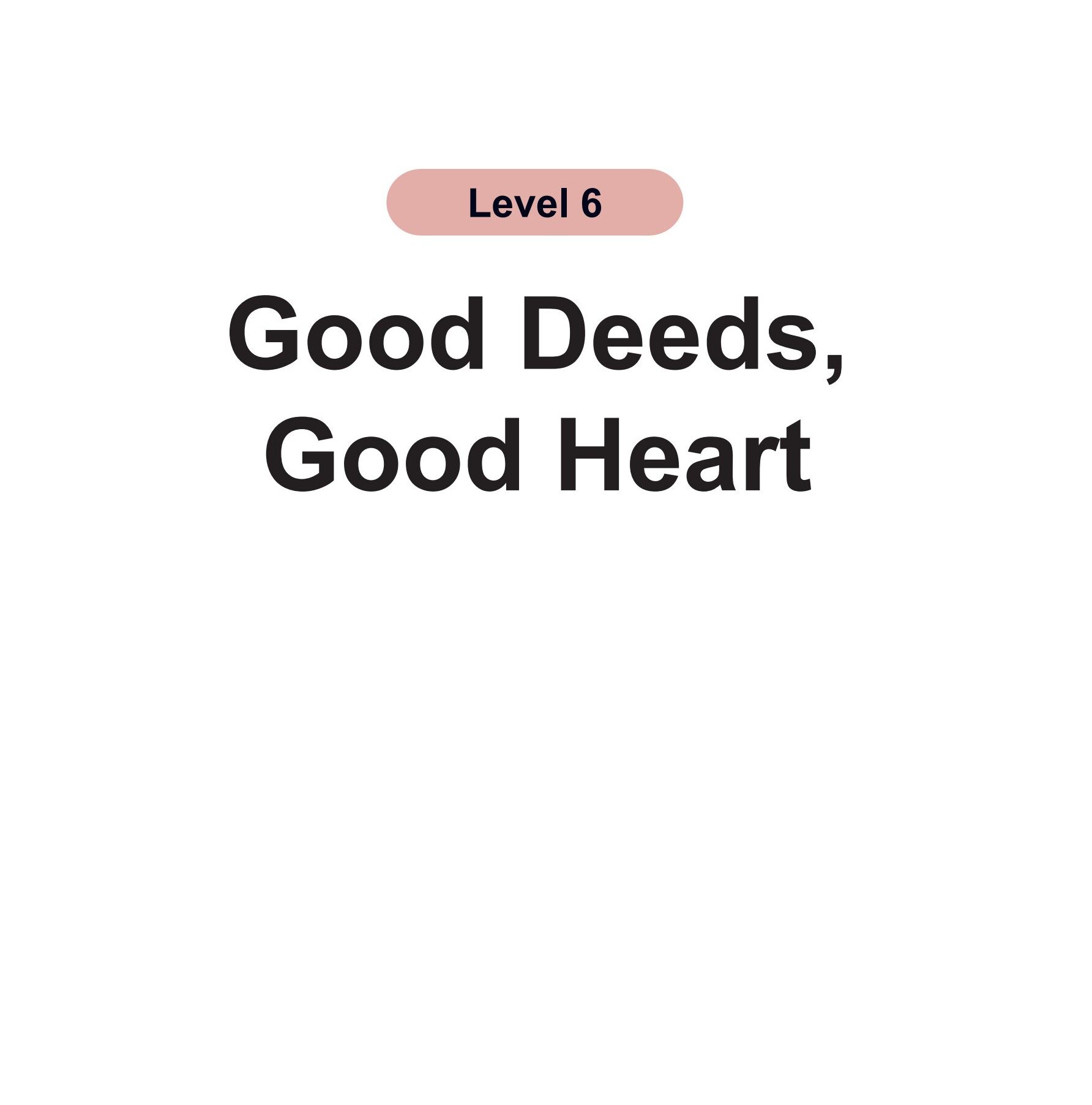 Good Deeds, Good Heart绘本故事第2页