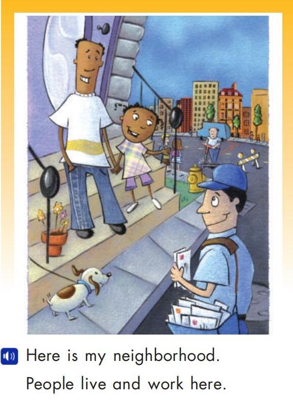 My Neighborhood绘本故事第3页