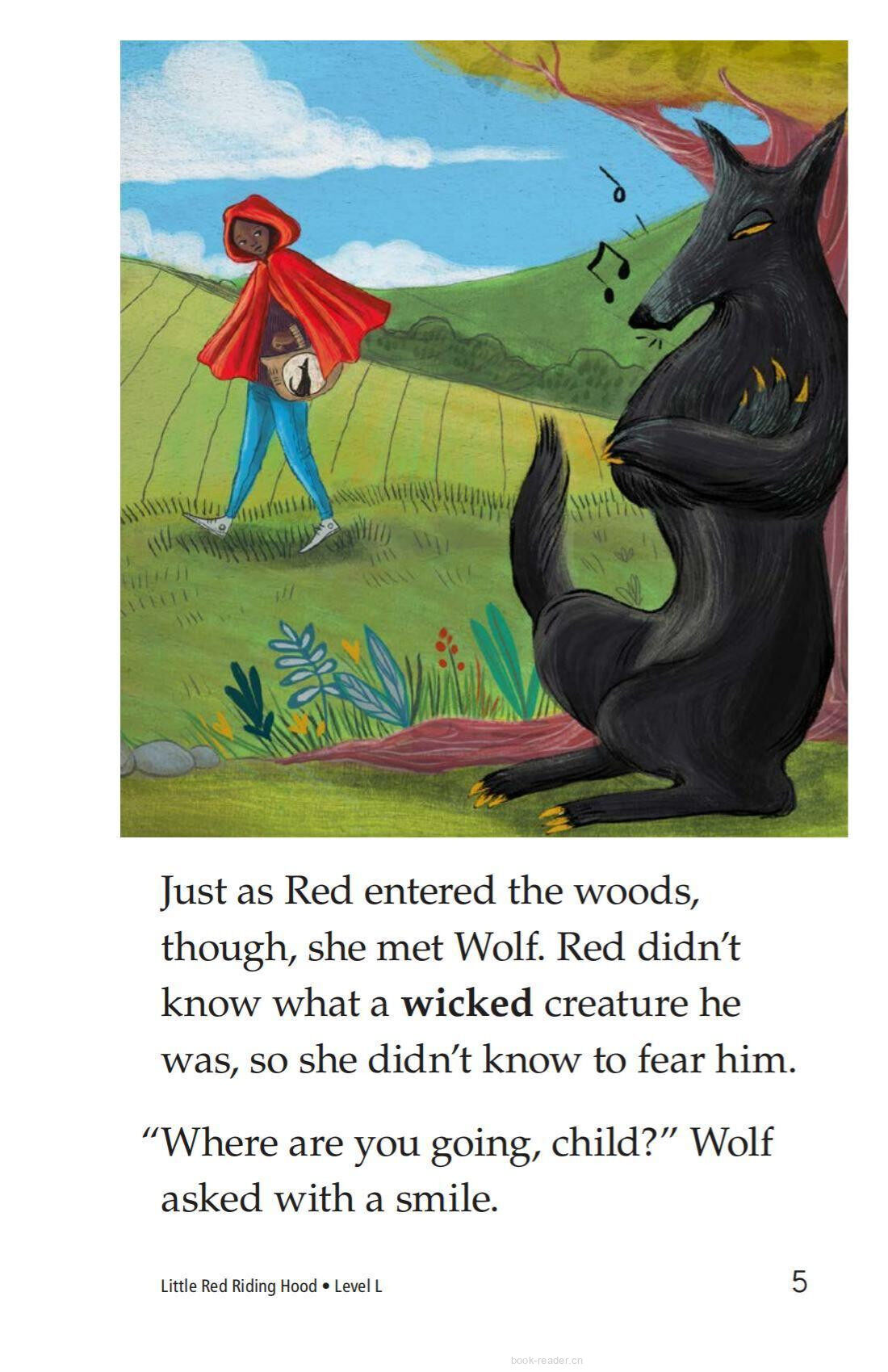Little Red Riding Hood绘本故事第5页