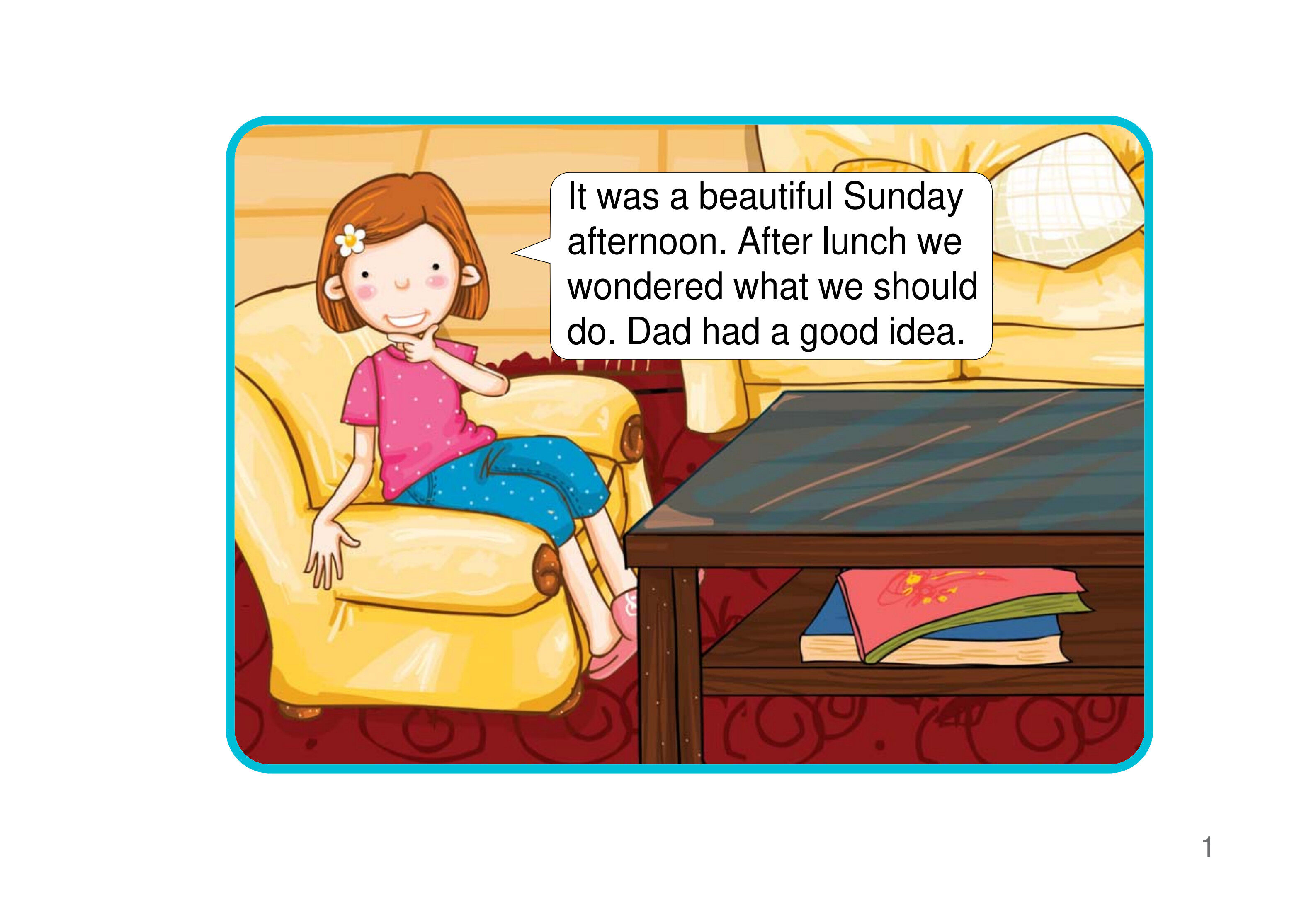 Sunday Afternoon绘本故事第2页