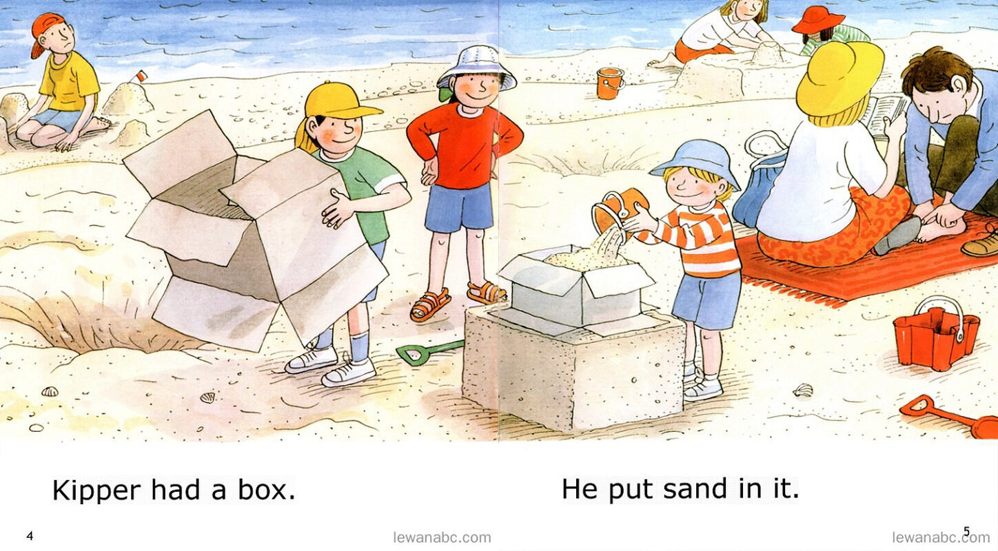 The Sandcastle绘本故事第5页