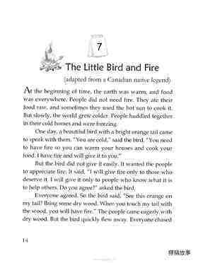 The Little Bird and Fire绘本故事第2页