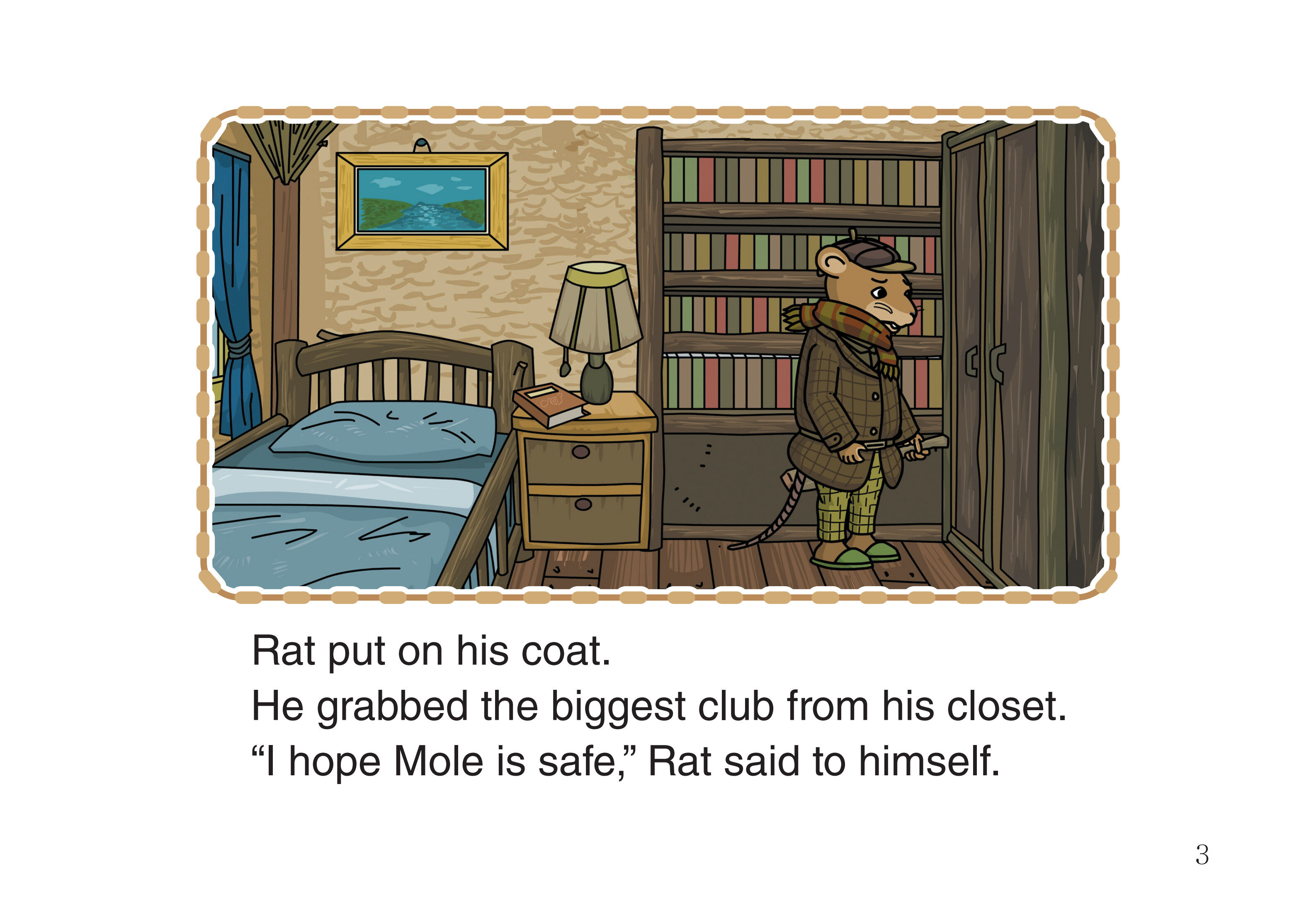 Rat Searches for Mole绘本故事第5页