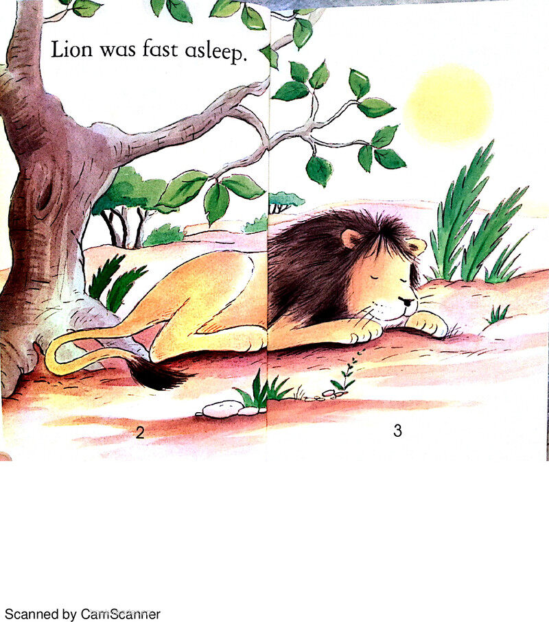 The Lion and the Mouse绘本故事第3页
