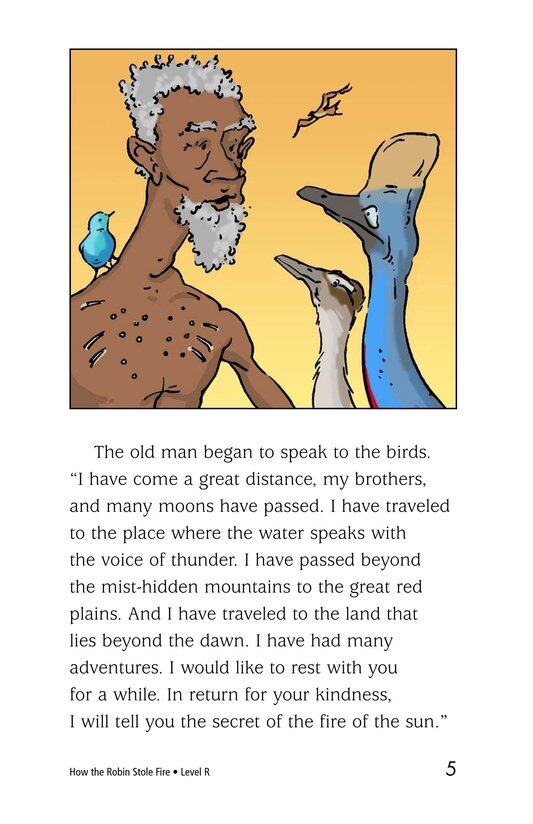 How the Robin Stole Fire绘本故事第5页