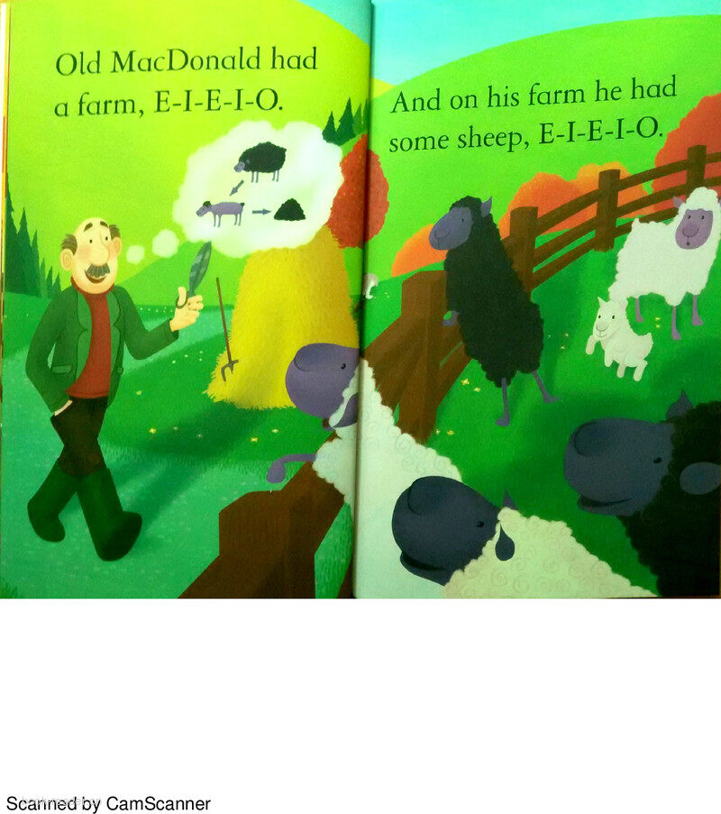 Old MacDonald had a Farm绘本故事第5页