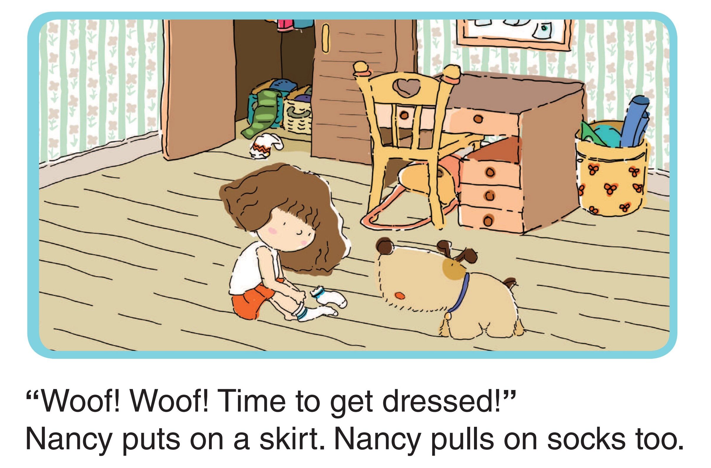 Wake Up, Nancy!绘本故事第5页