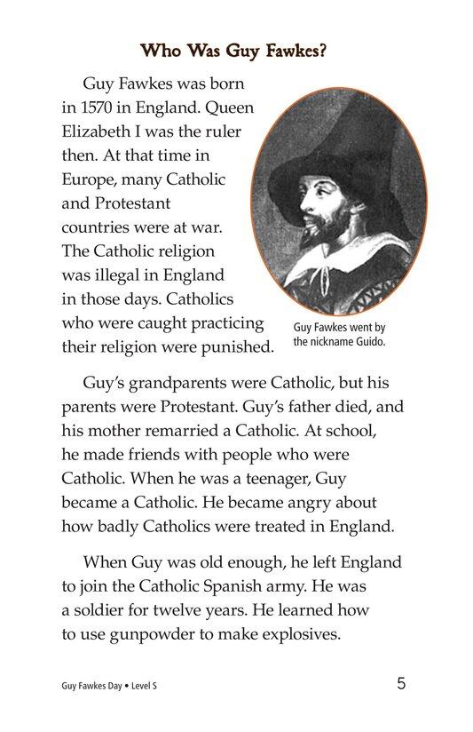 Guy Fawkes Day绘本故事第4页
