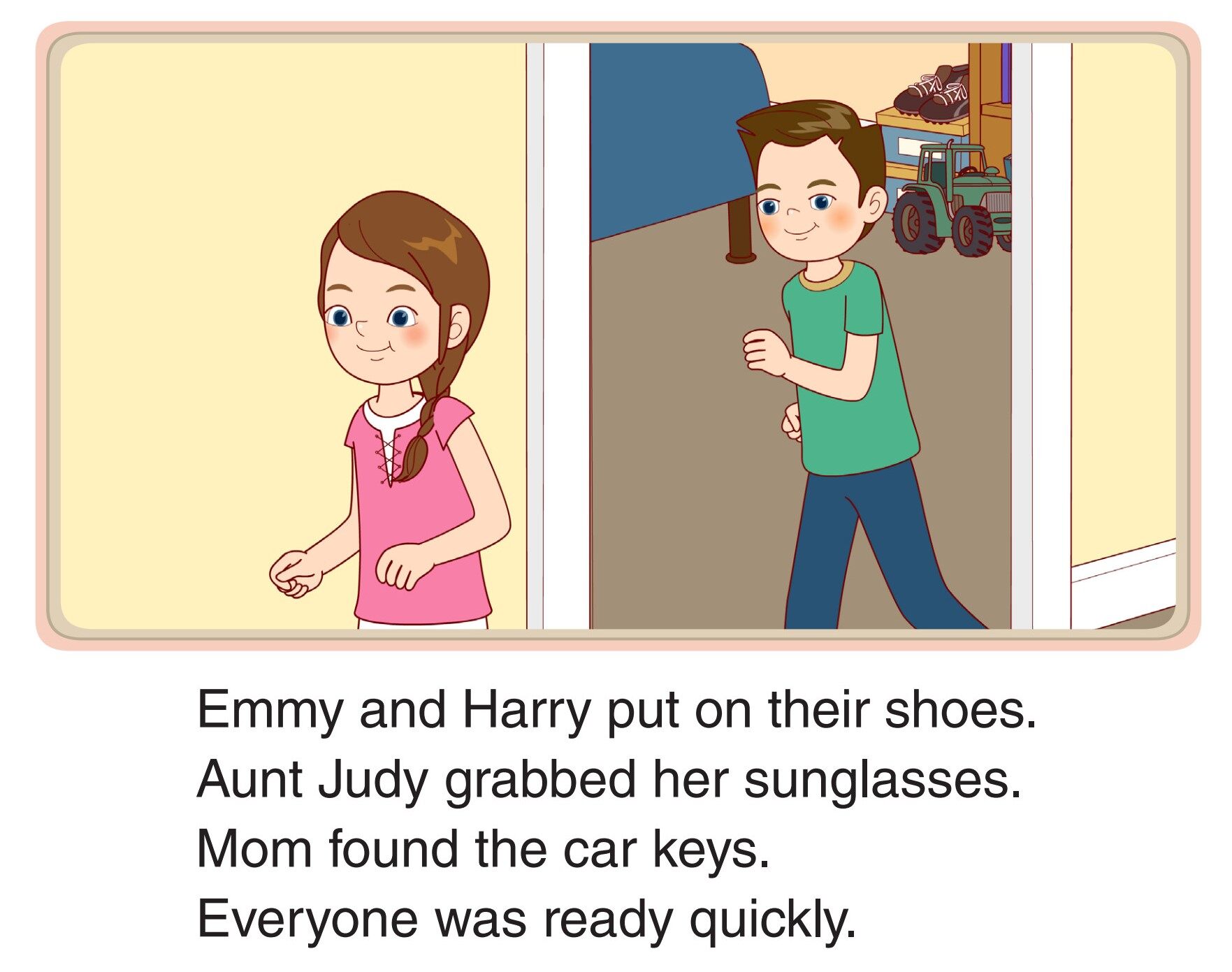 The Bike Race绘本故事第5页