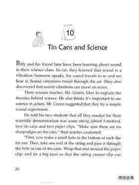 Tin Cans and Science绘本故事第2页