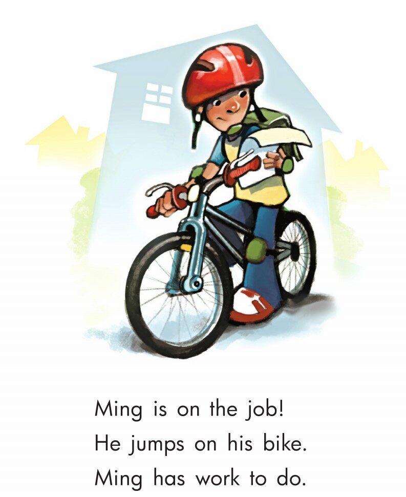 Ming on the Job绘本故事第3页