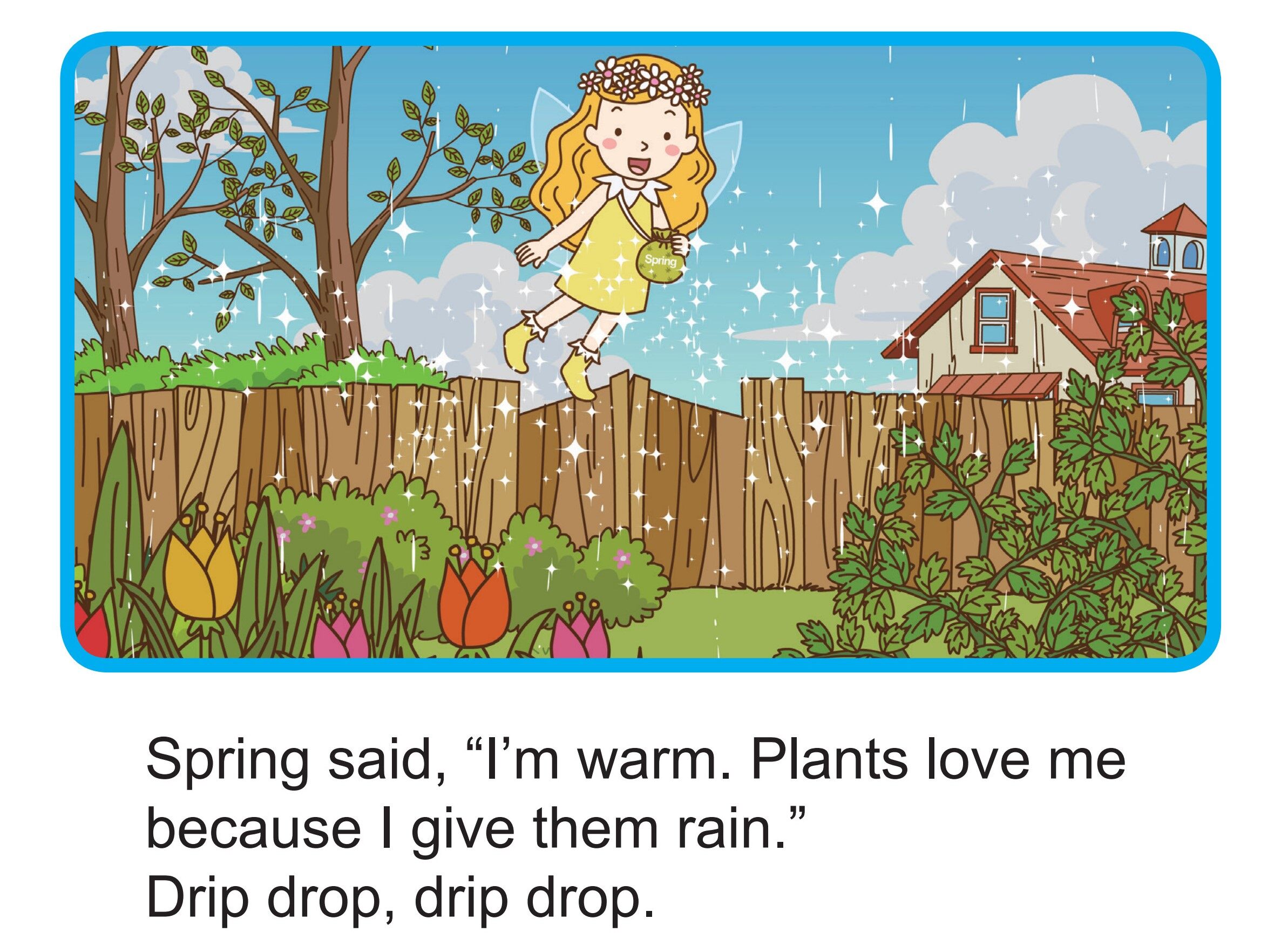 The Seasons绘本故事第4页