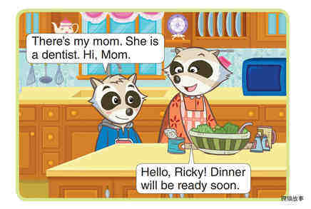 Hi, I'm Ricky!绘本故事第5页