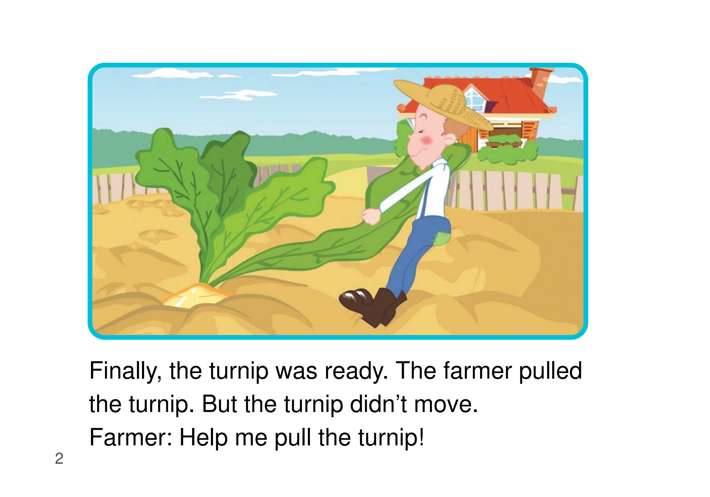 The Enormous Turnip绘本故事第3页