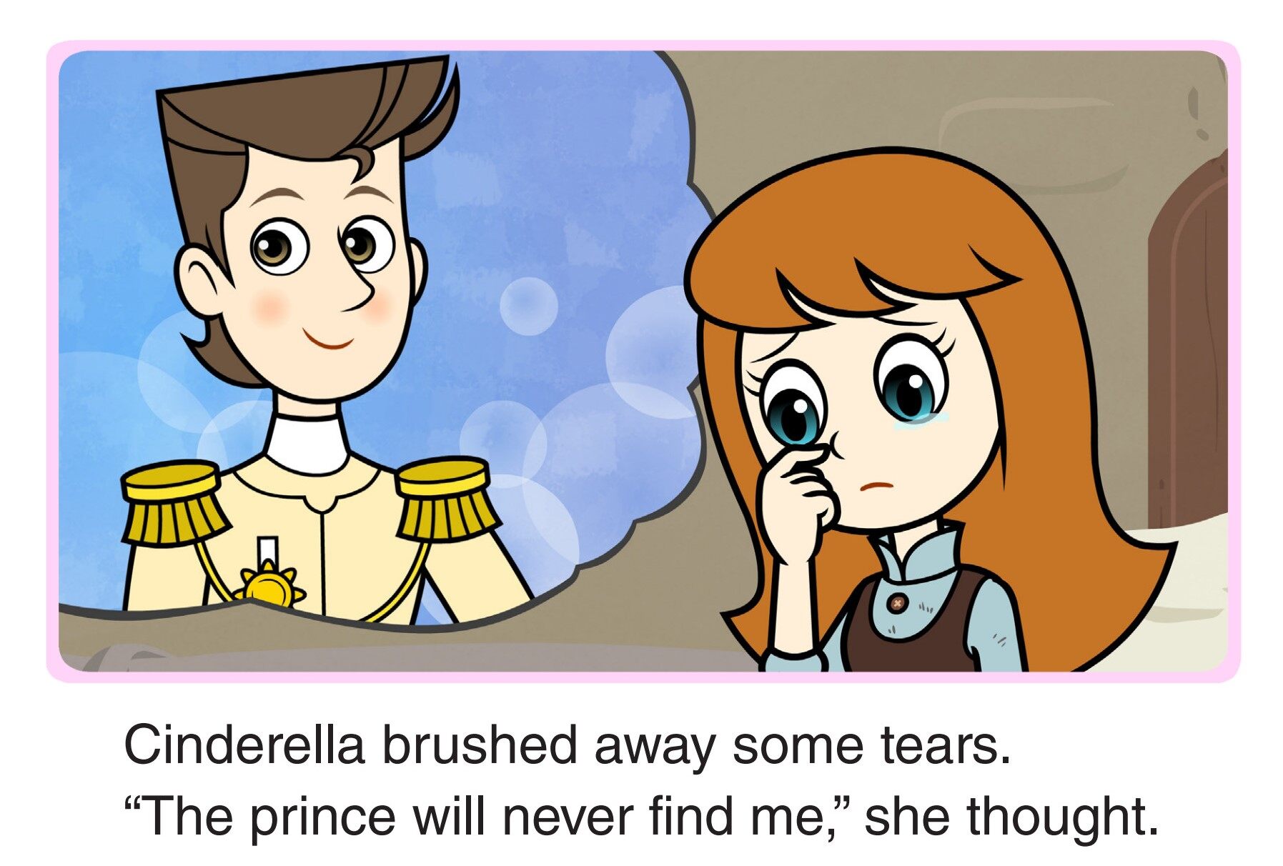 The Glass Shoe绘本故事第3页