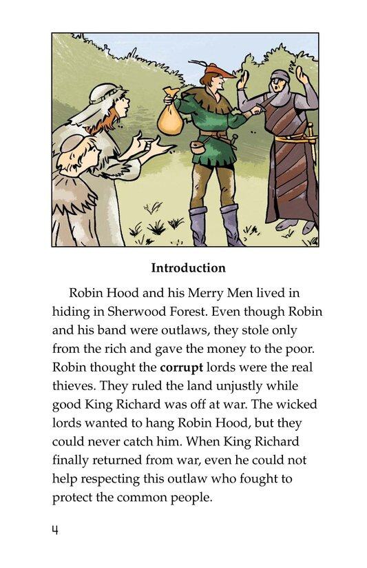 Robin Hood and the King绘本故事第3页