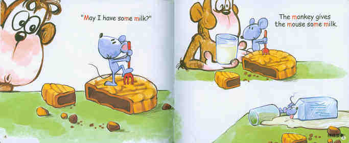 M If you give a Mouse a Mooncake绘本故事第4页