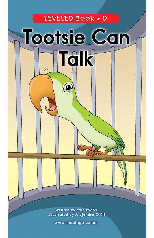 Tootsie Can Talk绘本故事第2页