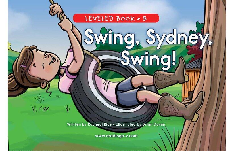 Swing,Sydney,Swing!绘本故事第2页