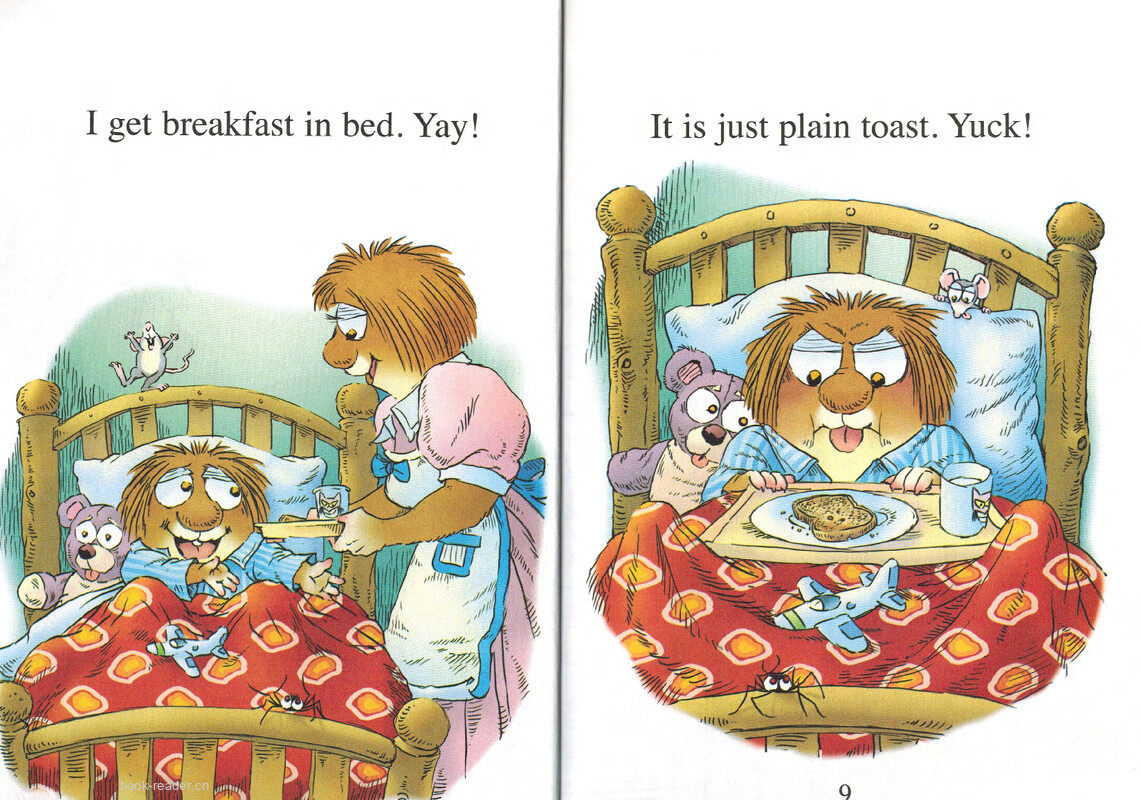 Just A Little Sick绘本故事第4页