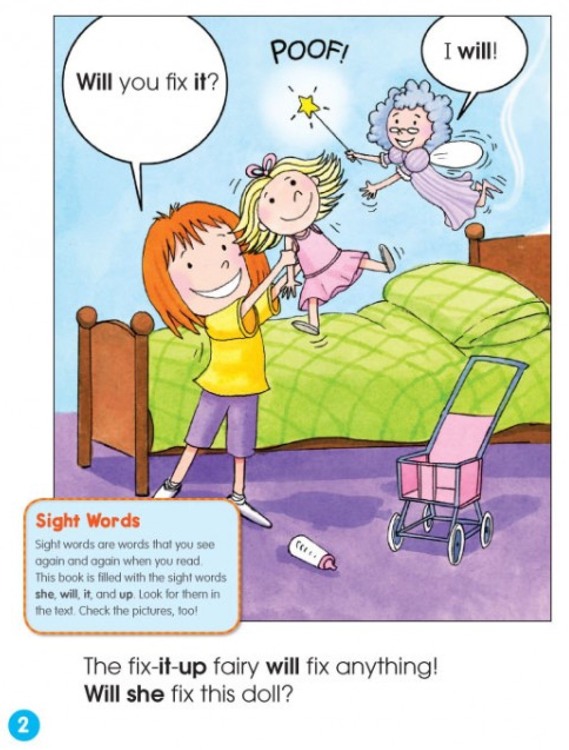 The Fix-It-Up Fairy绘本故事第2页