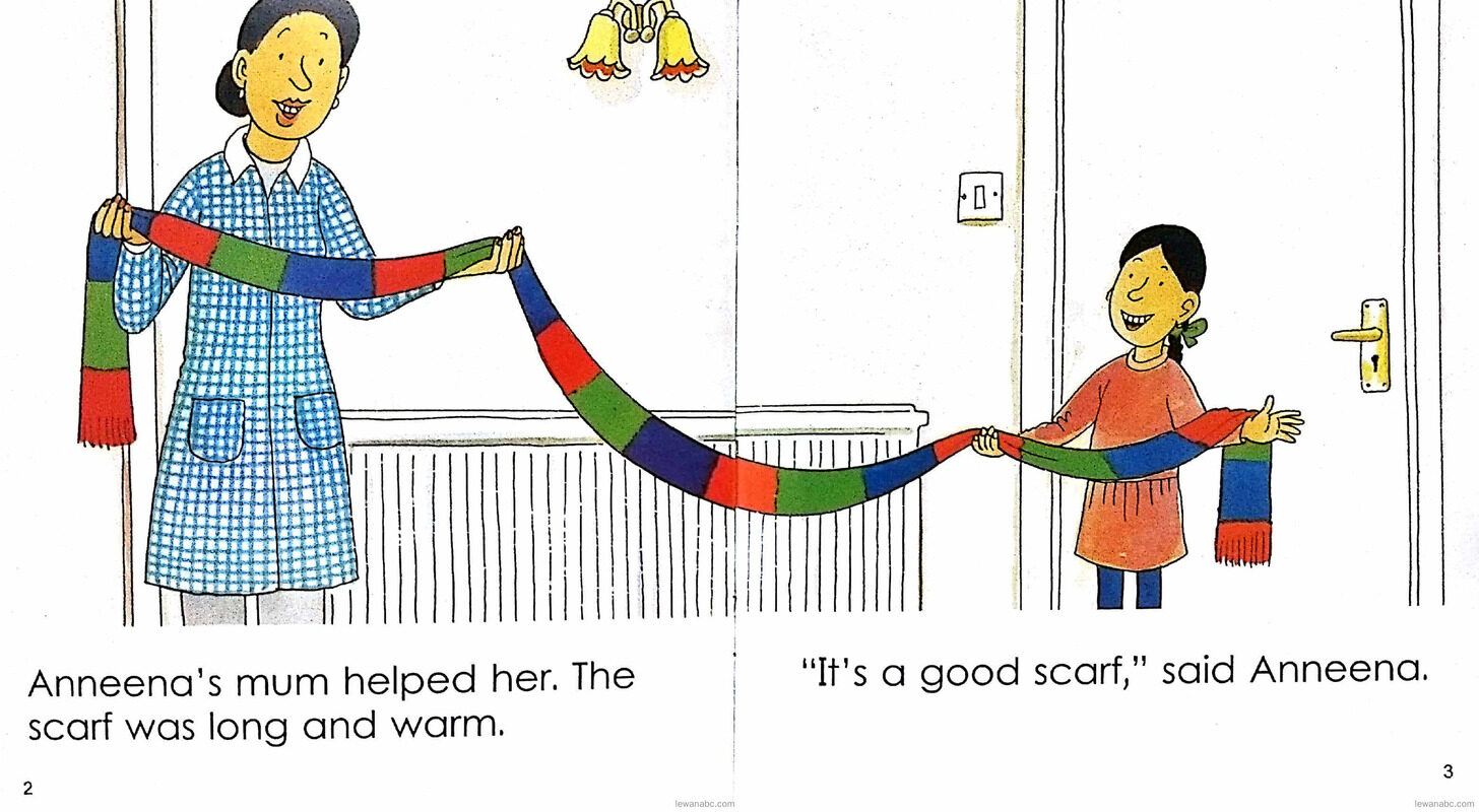 The Scarf绘本故事第4页