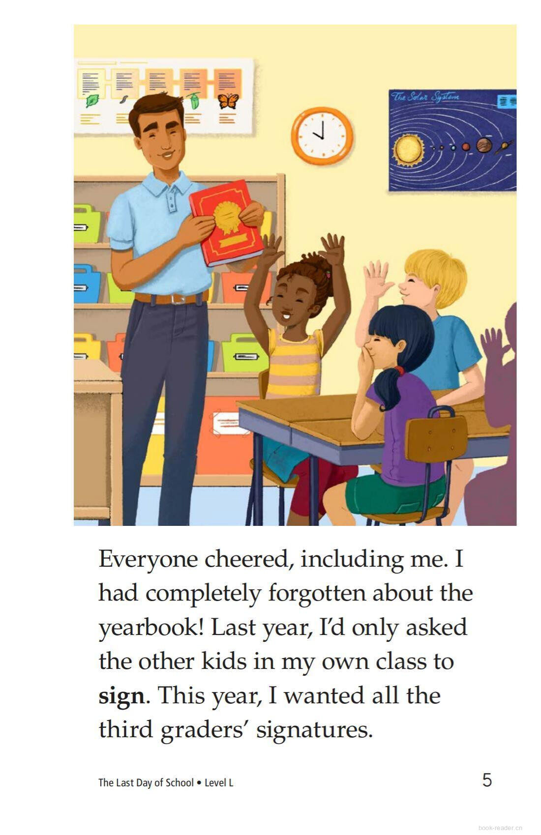 The Last Day of School绘本故事第5页